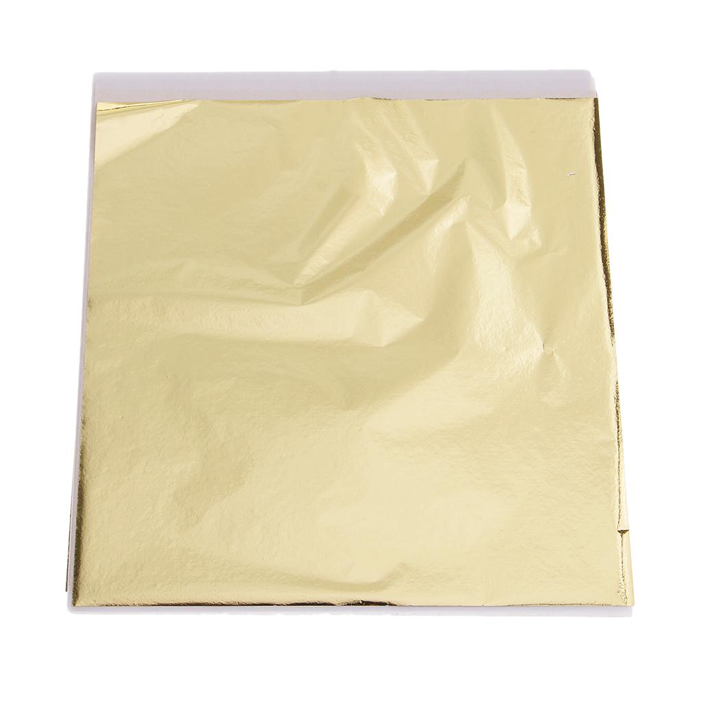 Art Craft In Paper - 100x14cm folhas de folha de ouro
