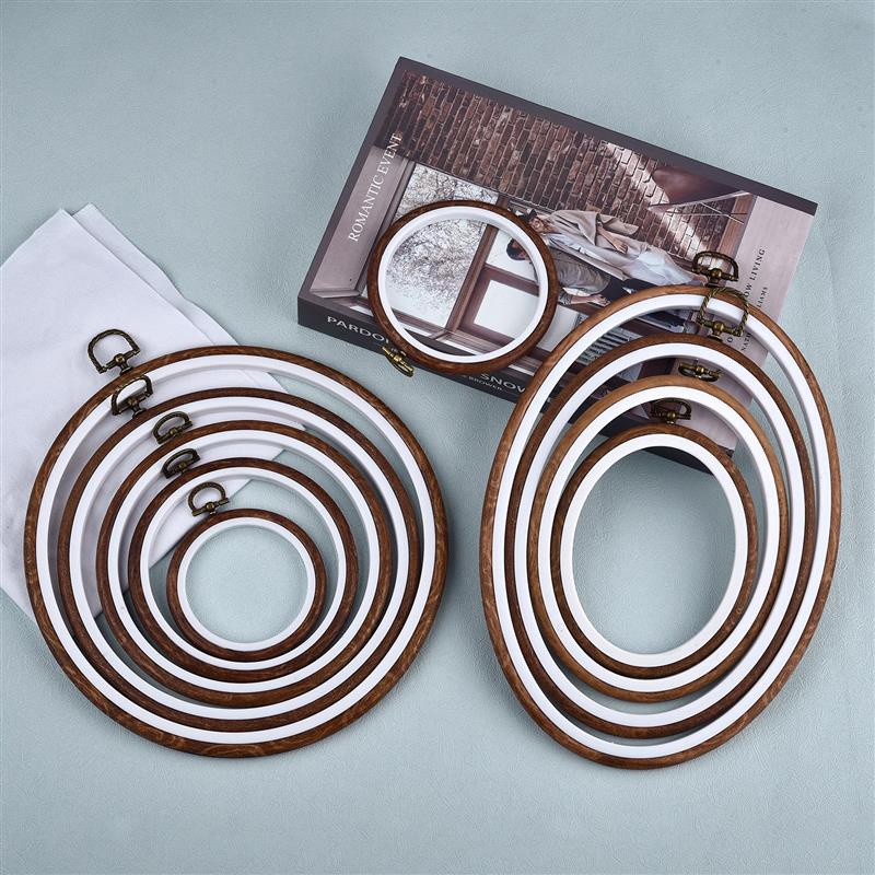 Embroidery Hoop Kit - Conjunto de Bastidores de Bordado Redondos