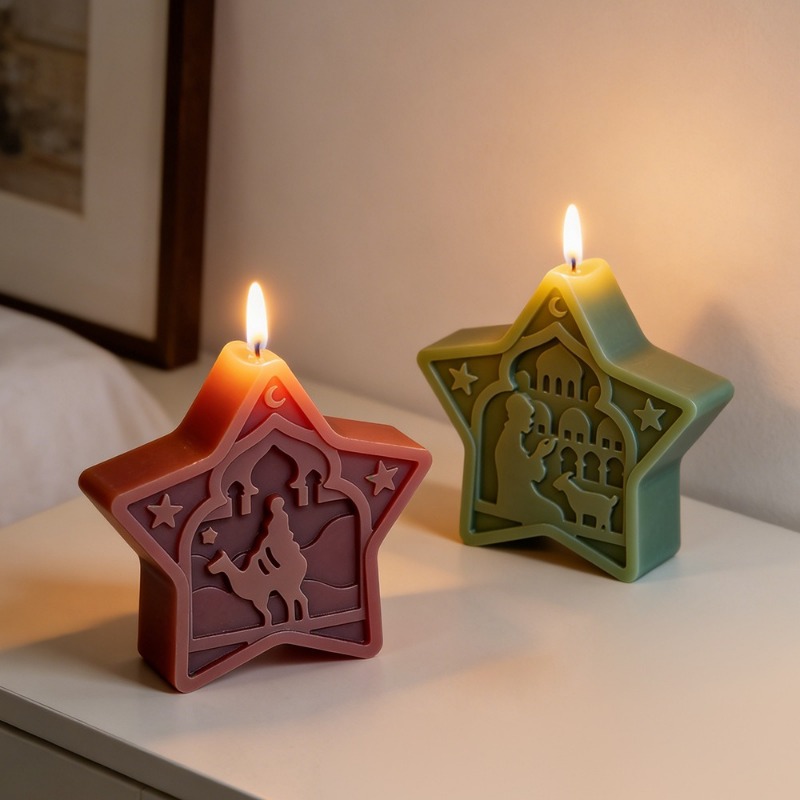 Art Craft Show - Molde de vela de mesquita, molde