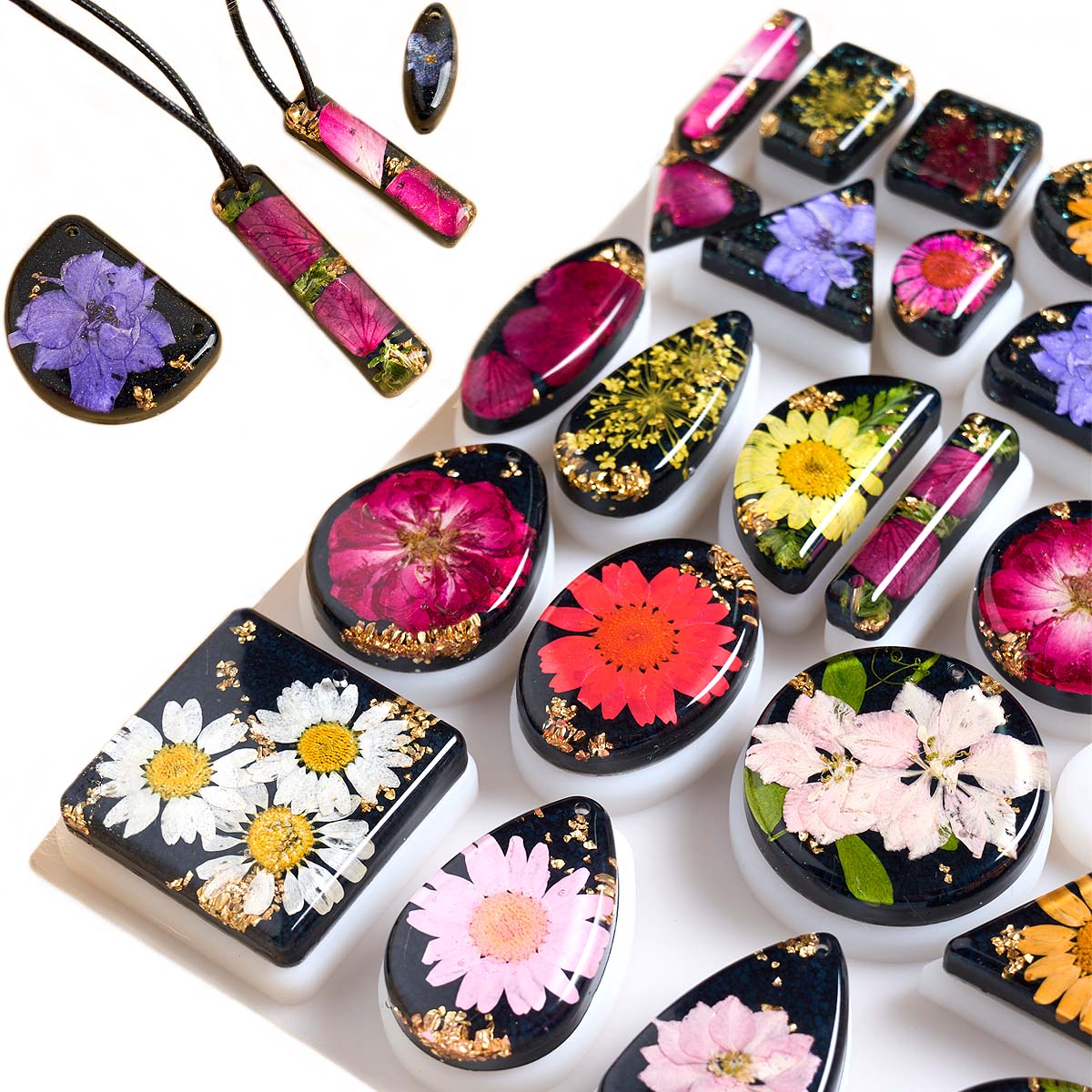Art Craft Show - Tempo pedra pingente molde de silicone