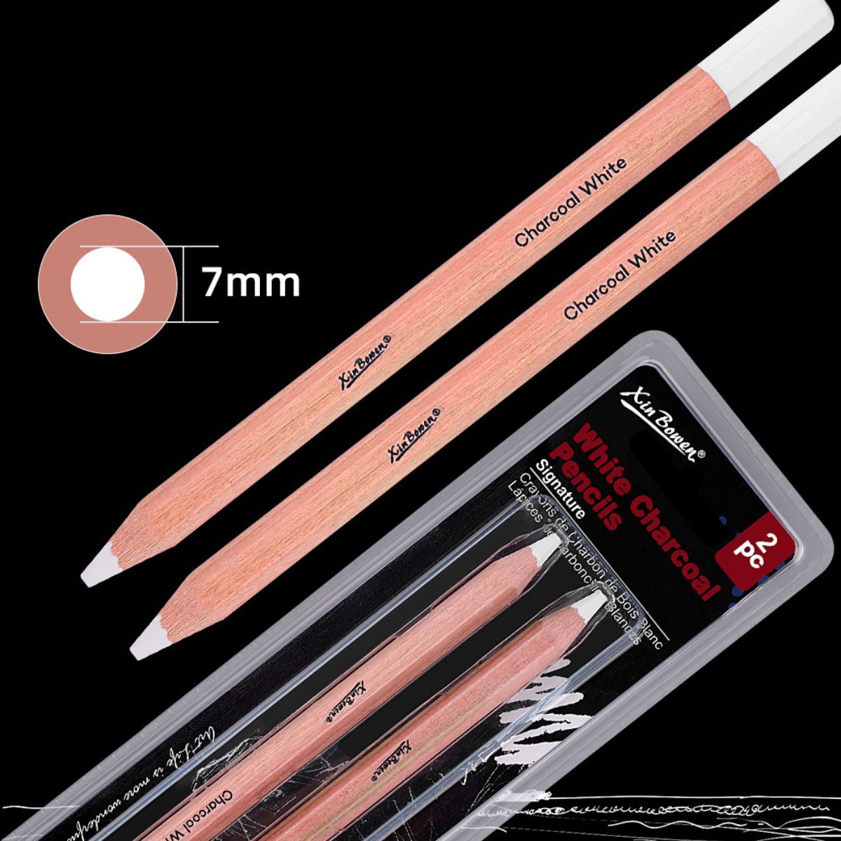 Sketching Charcoal Set - 2 Pçs/set Engrossado Esboçar Lápis de