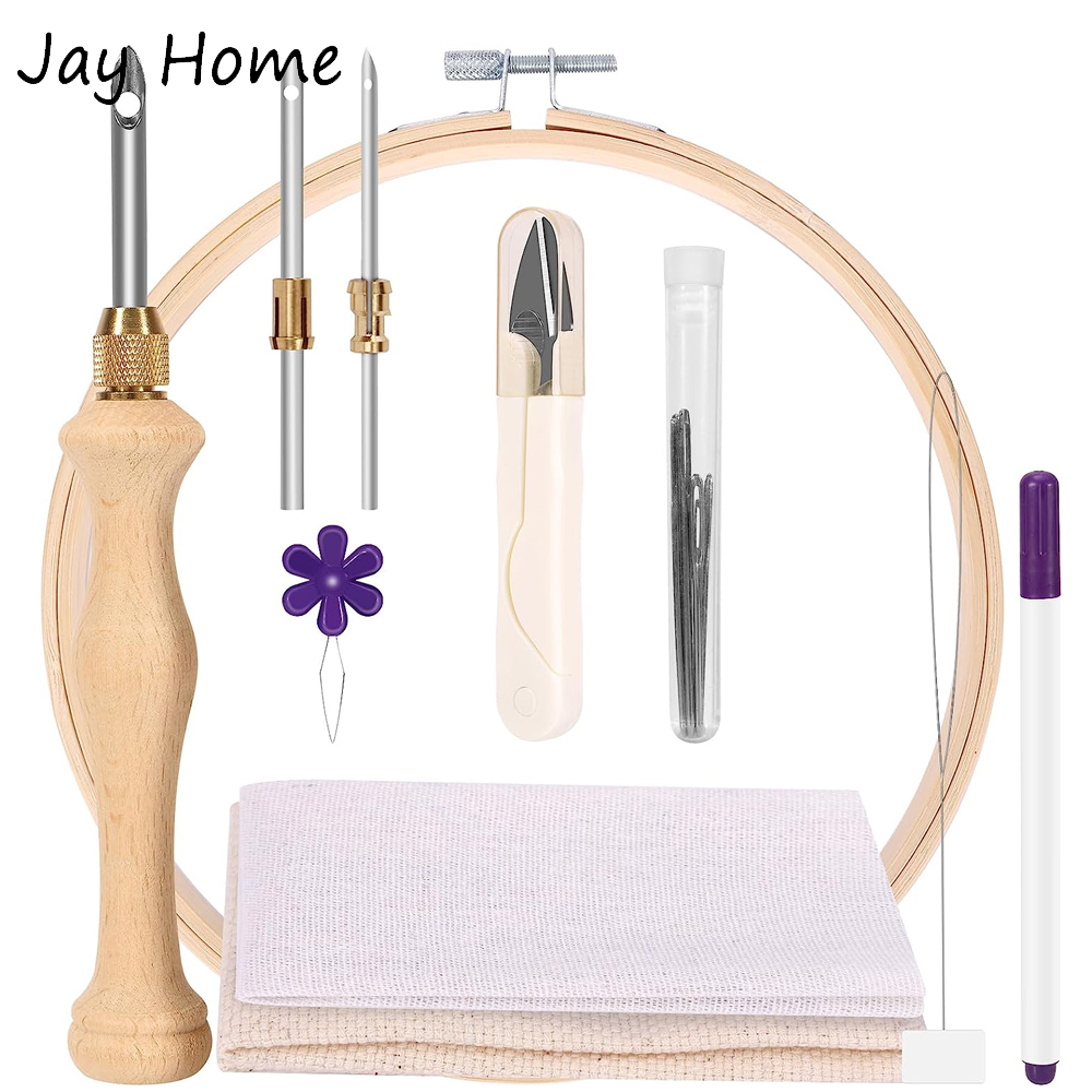 Embroidery Hoop Kit - Kit inicial de agulha de perfuração