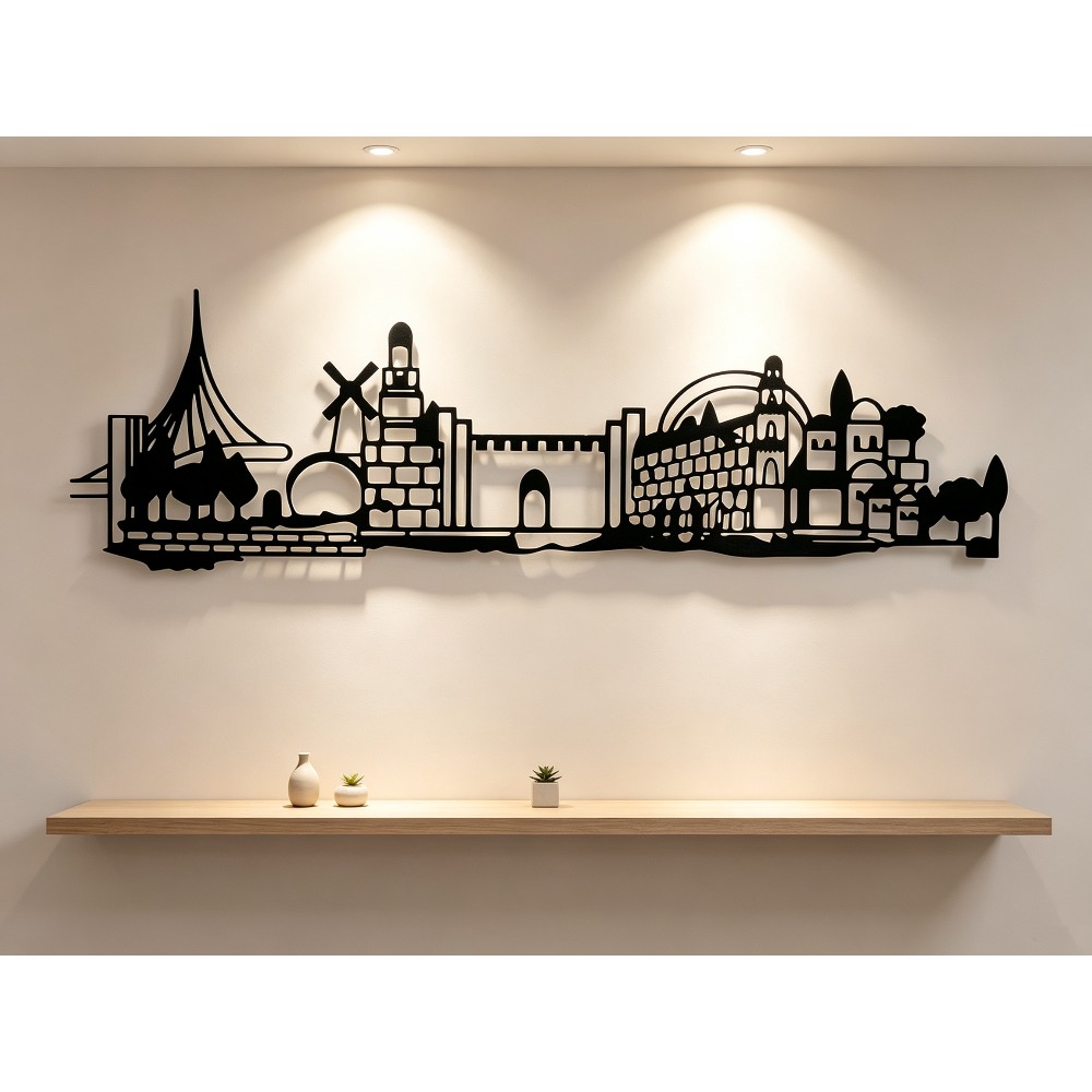 Art & Craft Qatar - CIFBUY Arte de Parede em Metal: