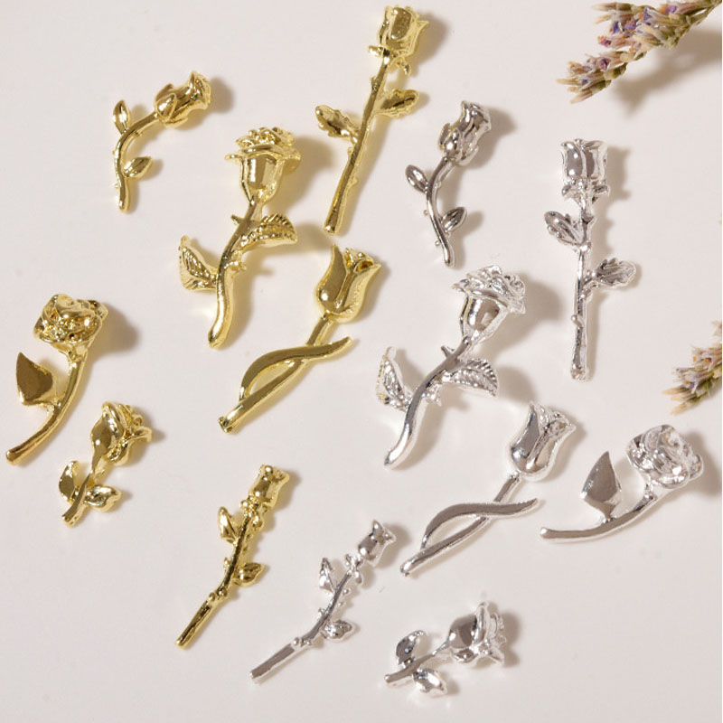 Art Craft Show - 10 pçs 3d rosa ornamento da