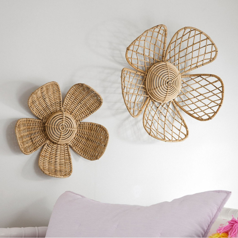 Art And Craft Photos - Ins nórdico tecido rattan flor ornamentos