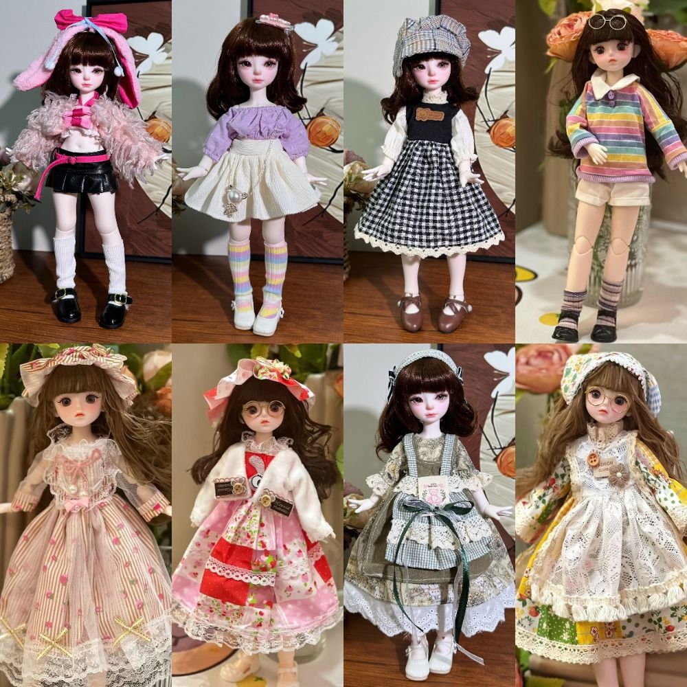 Art Craft Handmade - Moda 1/6 30cm boneca 1/6 bjd