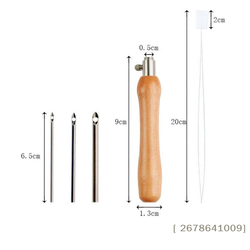 Punch Needle Kit - ⚑ Conjunto de Agulhas de Punch