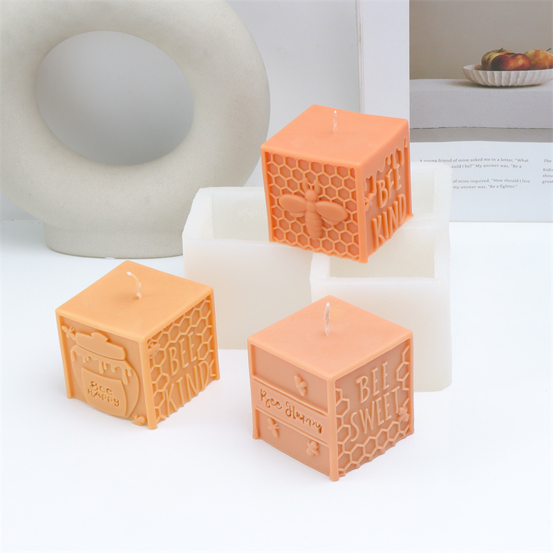 Letter S Art Craft - Molde de Silicone 3D para Velas