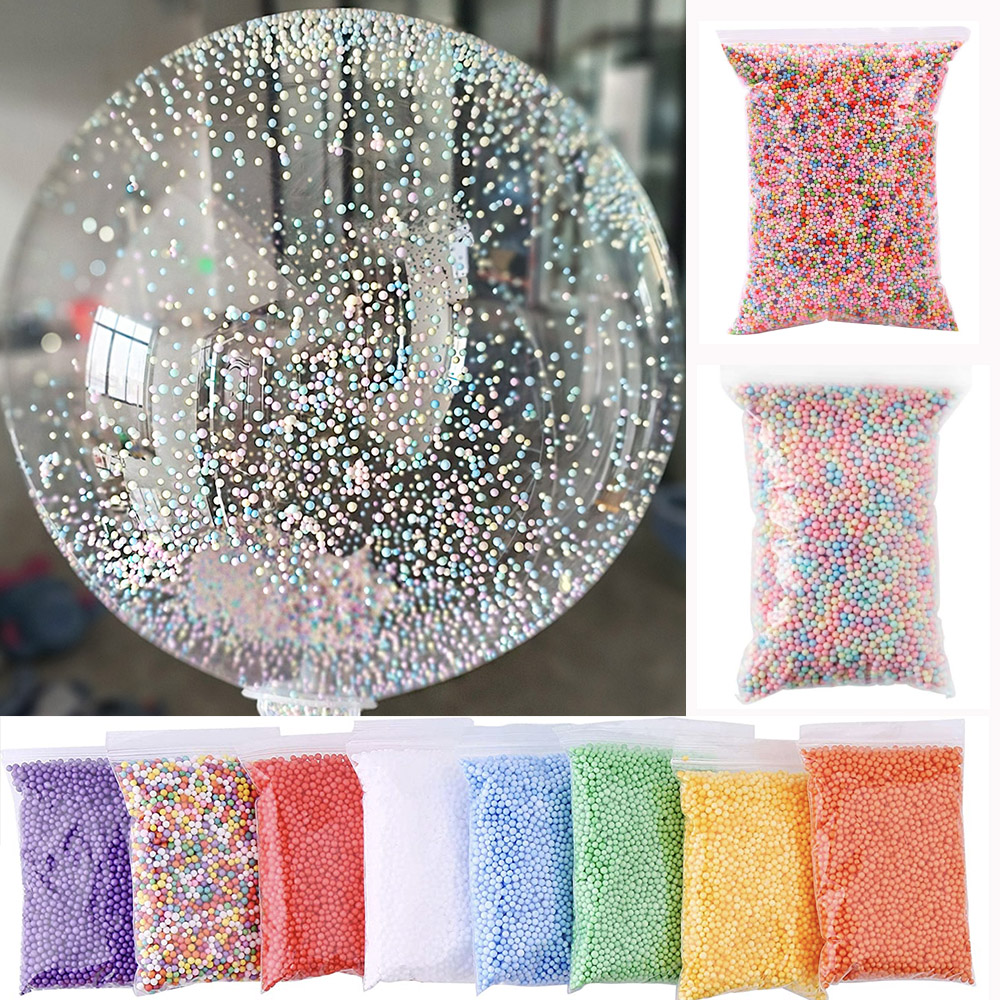 Art Craft Birthday Party - 10g de Bolinhas de Espuma Coloridas