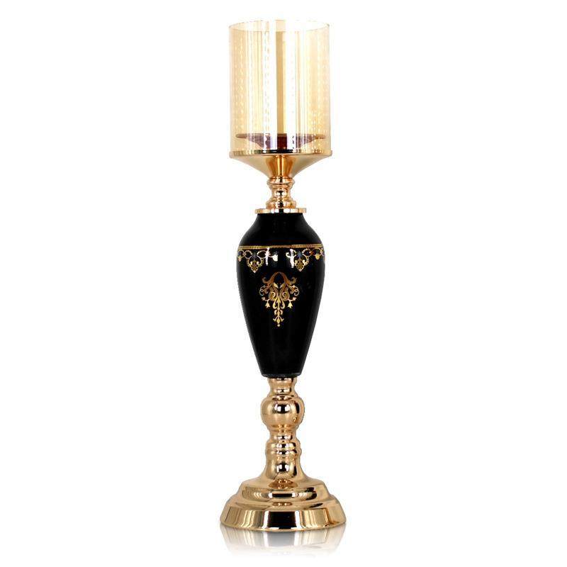 Art Craft Restaurant - Ornamento de candelabro com cobertura de