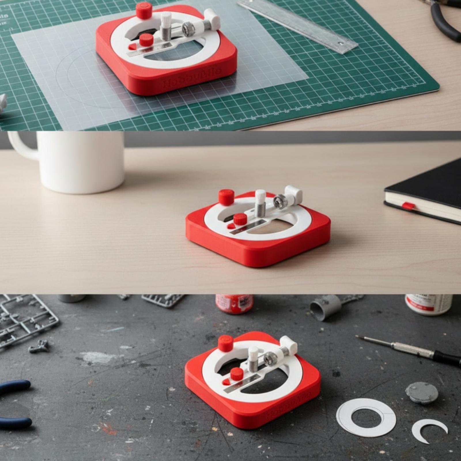 Art Craft And Design - Cortador de Círculos de Precisão, Ferramenta