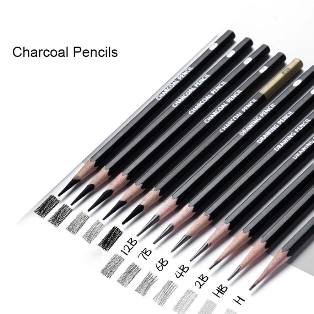 Conjunto de Lápis de Desenho P - Sketching Charcoal Set avaliação e preço