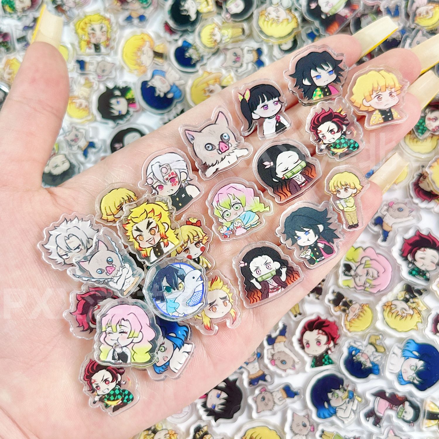 50/100 Peças de Folhas Acrílic - Art Craft Material avaliação e preço