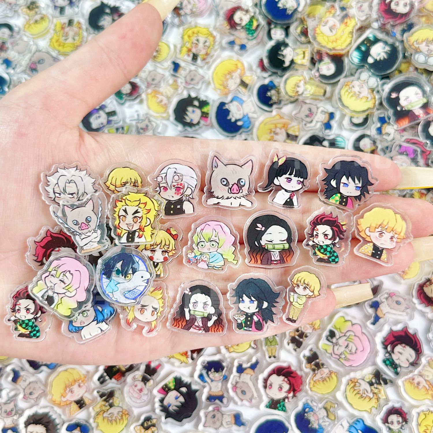50/100 Peças de Folhas Acrílic - Art Craft Material avaliação e preço