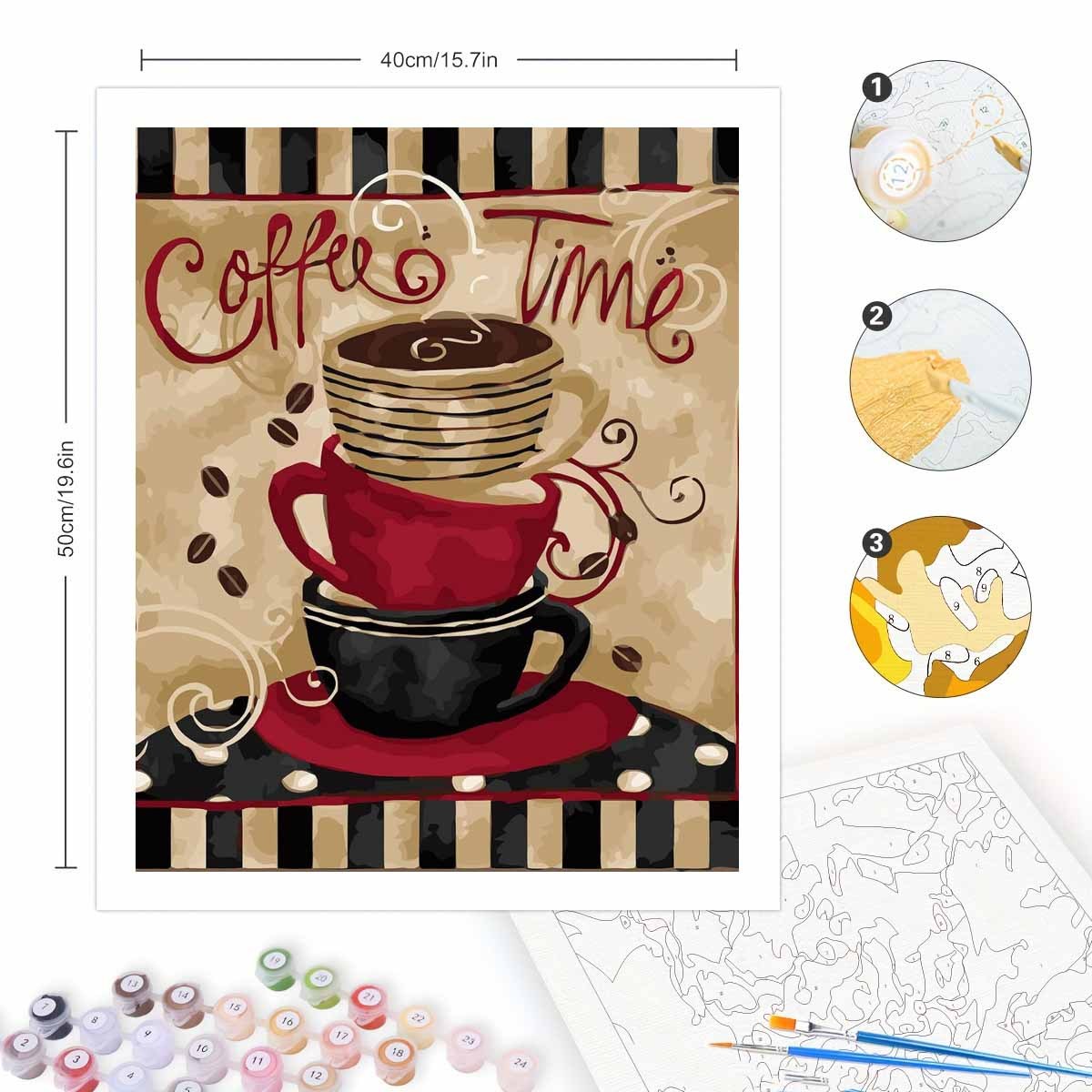 Kit de Pintura por Números par - Letter S Art Craft avaliação e preço