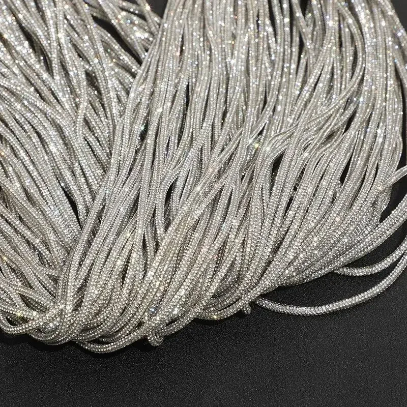 Cadarços de cristal de strass  - Art Craft Material avaliação e preço