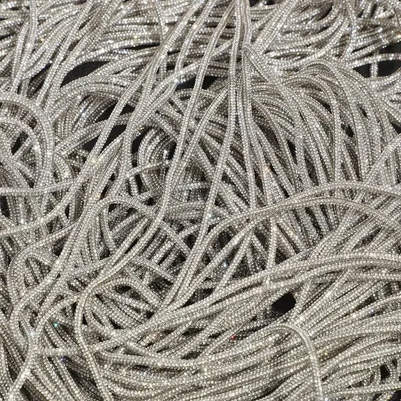 Cadarços de cristal de strass  - Art Craft Material avaliação e preço