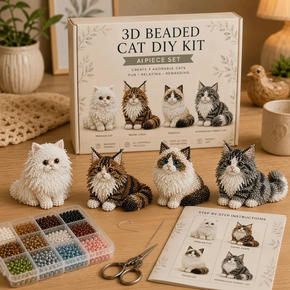 Kit de Miçangas 3D para Animai - Art Craft And Design avaliação e preço