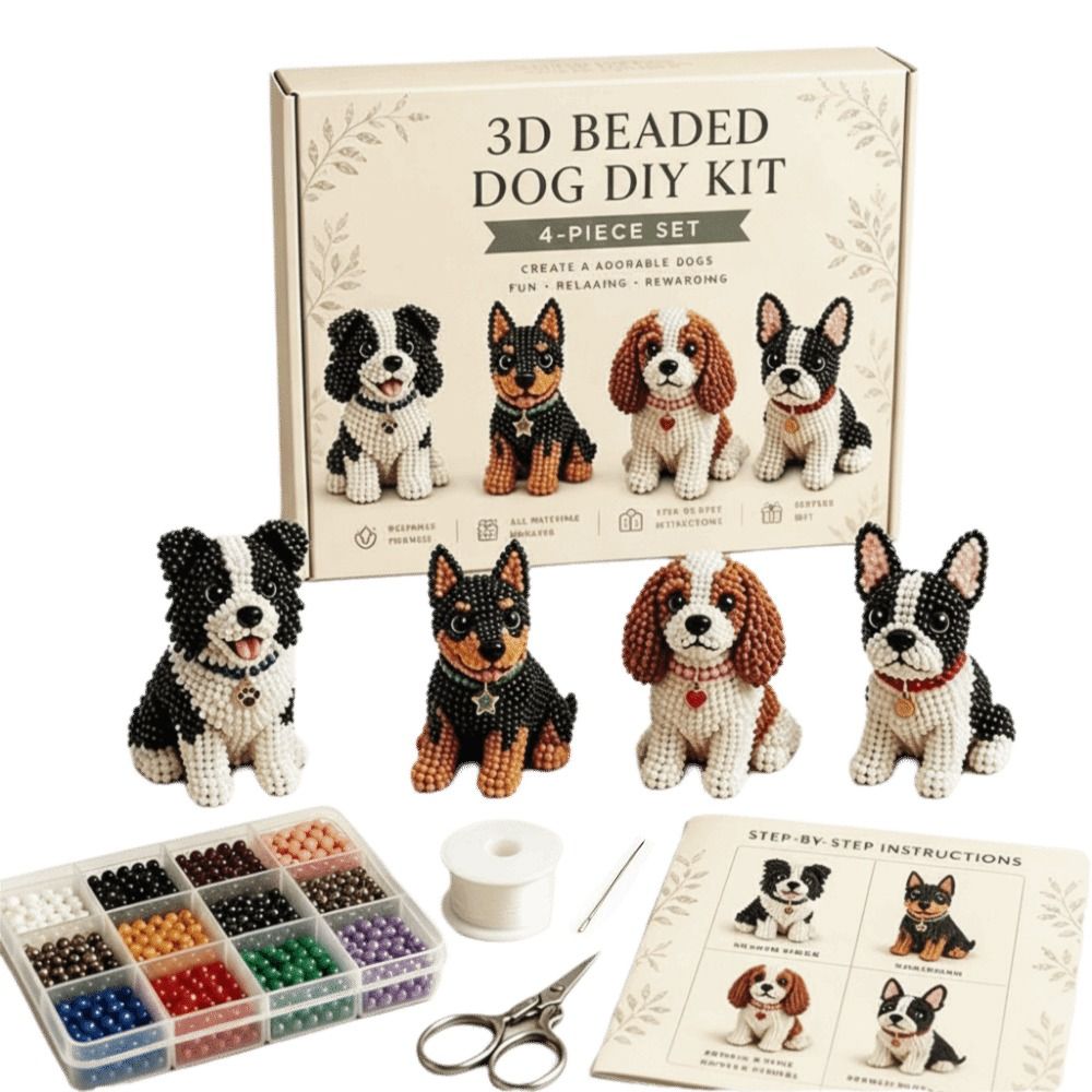 Kit de Miçangas 3D para Animai - Art Craft And Design avaliação e preço
