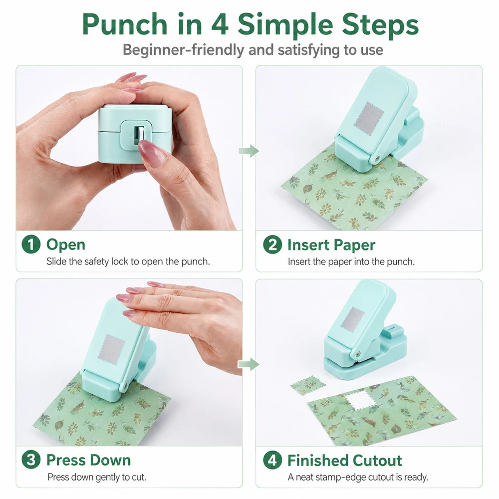 Furador de Papel com Design de - Art Craft Material avaliação e preço
