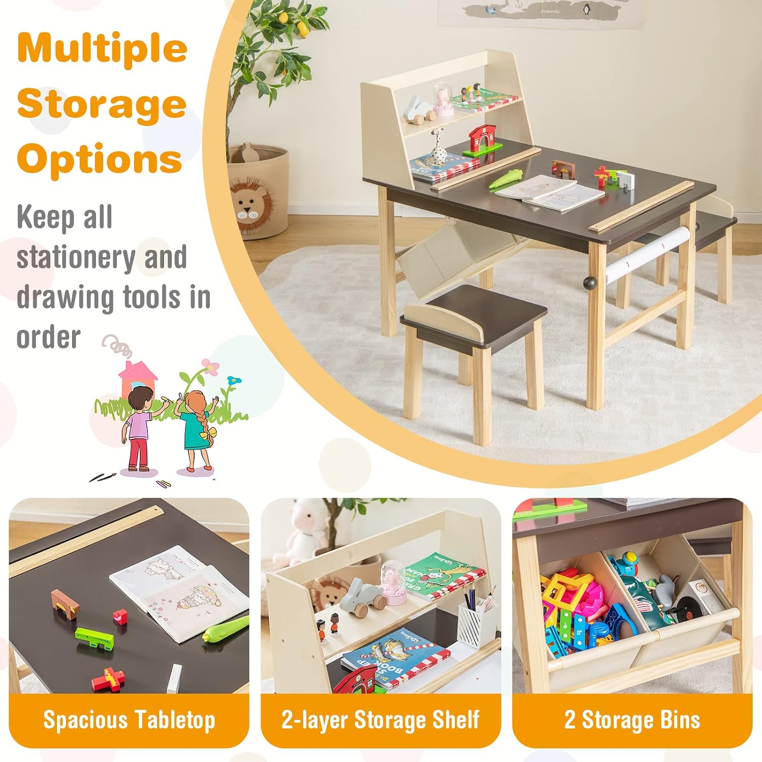 Conjunto de Mesa e Cadeiras de - Art Craft For 3 Year Old avaliação e preço