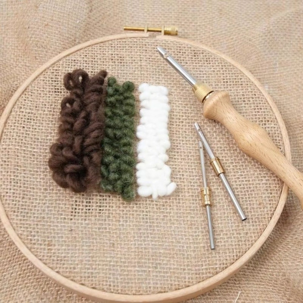 Conjunto de Agulhas de Punção  - Punch Needle Kit avaliação e preço