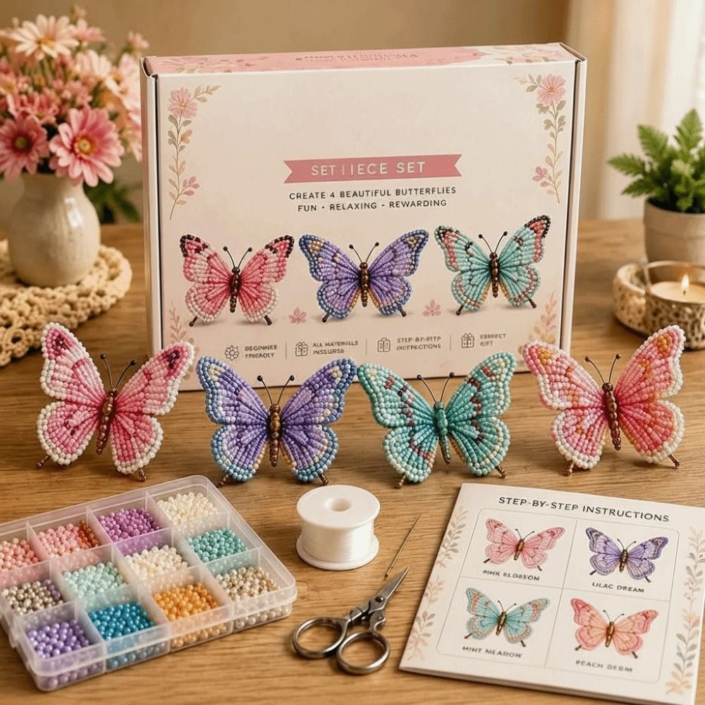 Kit de Miçangas 3D Pequenas pa - Art Craft And Design avaliação e preço