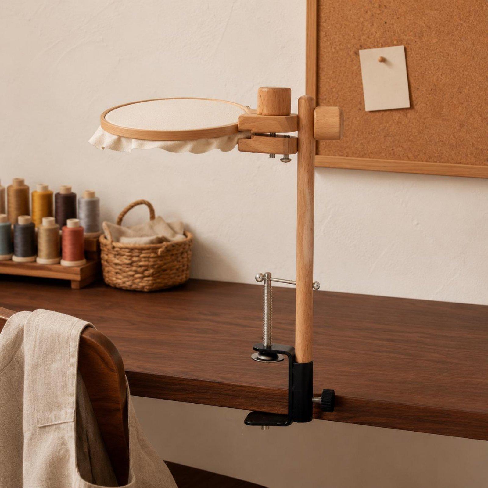 Suporte de Mesa em Madeira de  - Embroidery Hoop Kit avaliação e preço