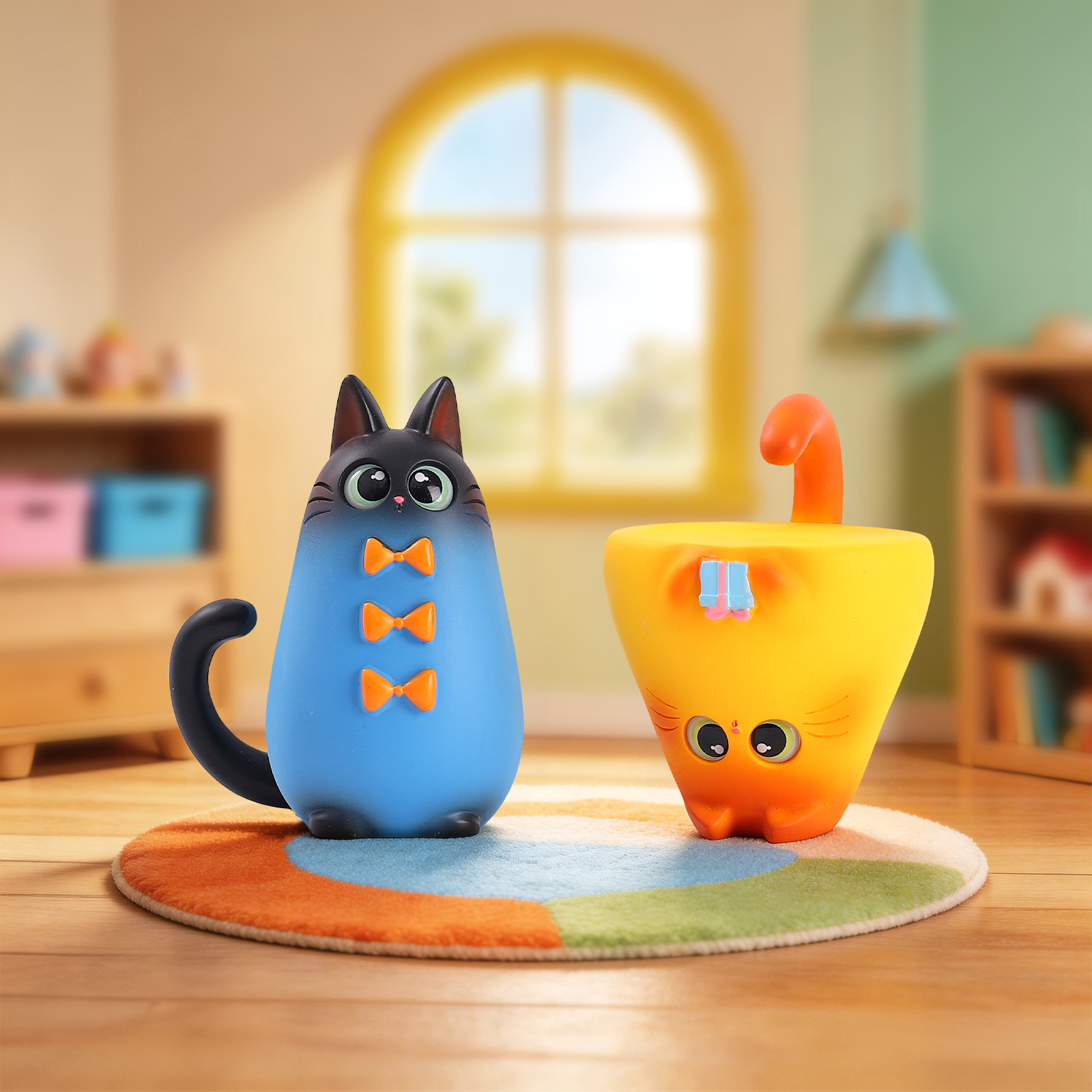Figurinha de Gato em Caixa Sur - Art Craft Room avaliação e preço