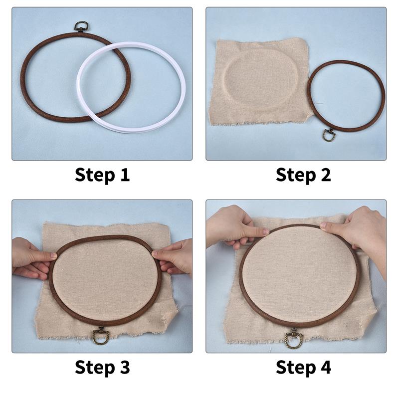 Conjunto de Bastidores de Bord - Embroidery Hoop Kit avaliação e preço