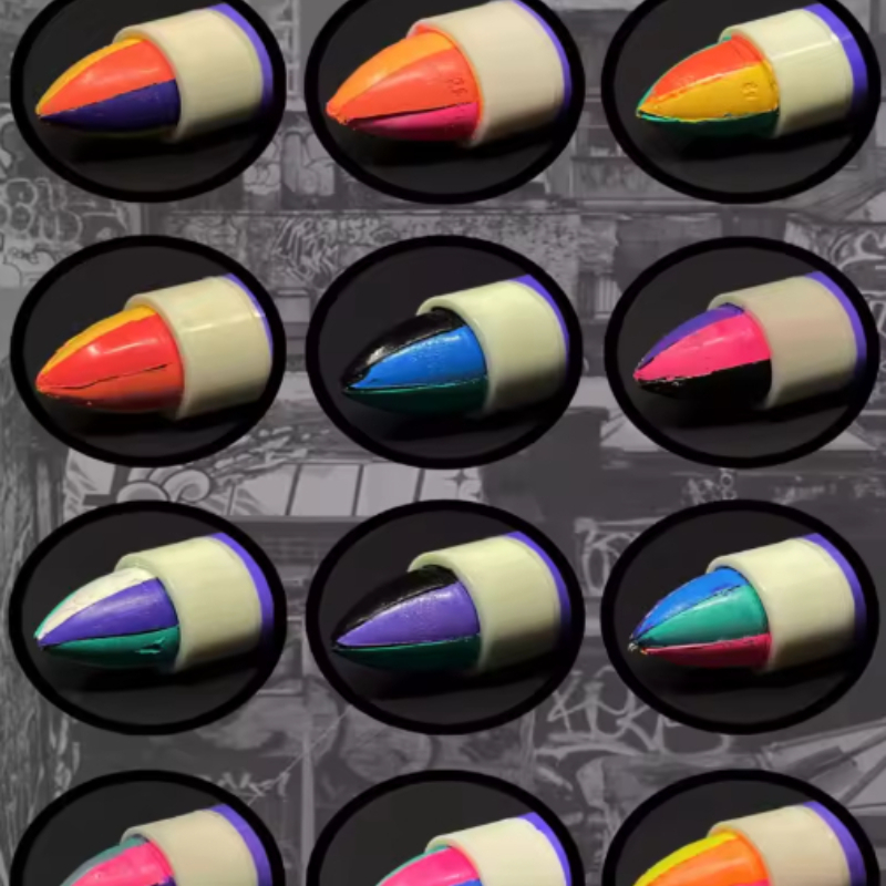 1 Caneta Marcadora de Tinta Só - Art Craft Rainbow avaliação e preço