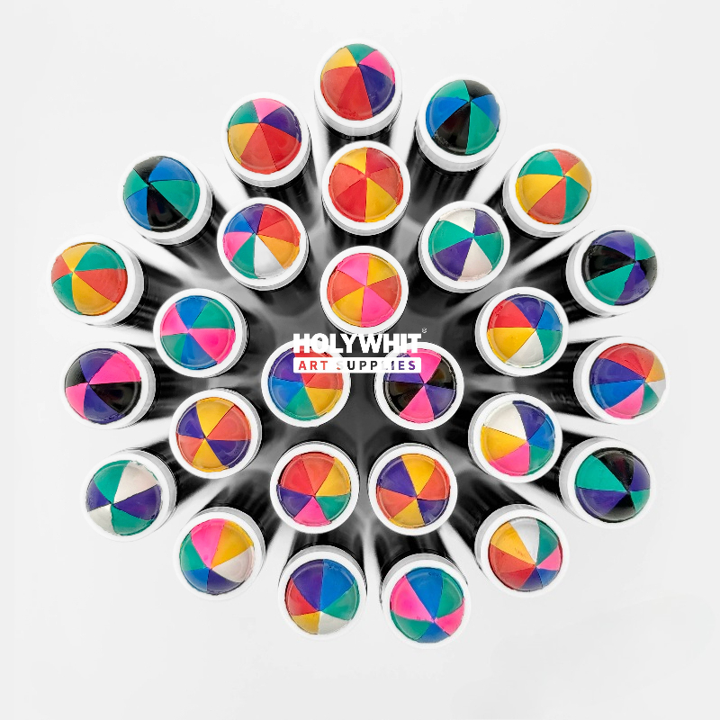 1 Caneta Marcadora de Tinta Só - Art Craft Rainbow avaliação e preço
