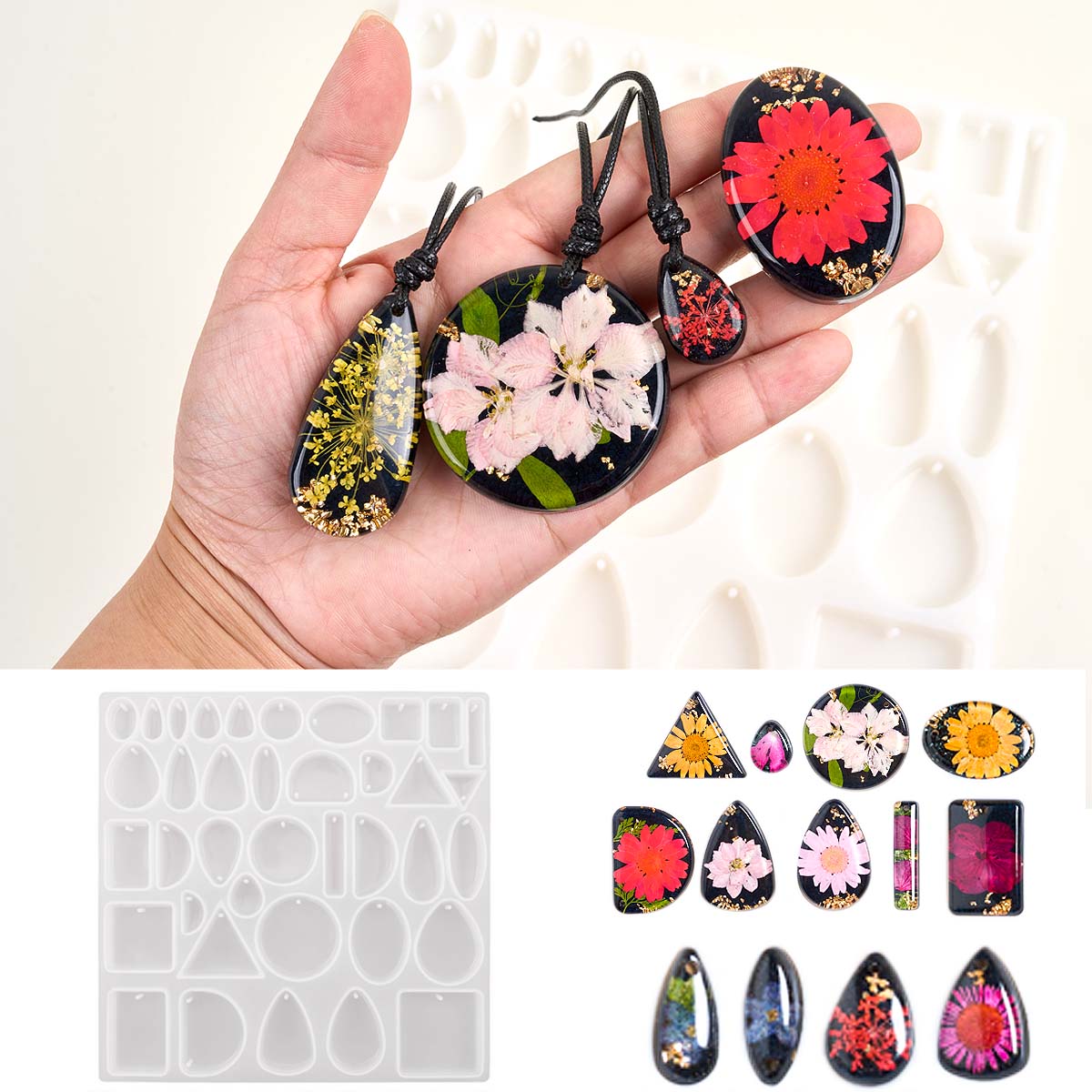 Tempo pedra pingente molde de  - Art Craft Show avaliação e preço