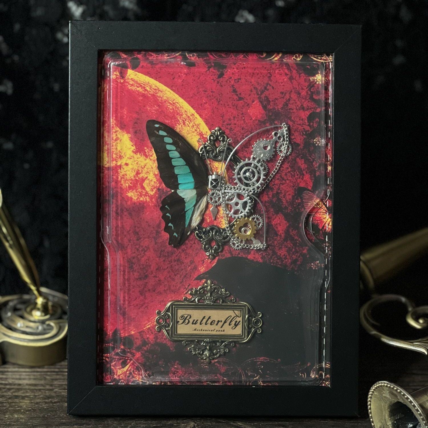 Kit DIY de Quadro de Borboleta - Art Craft Mirror avaliação e preço