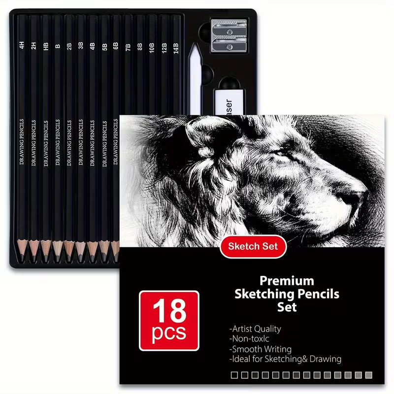 Brutfuner 18/29 Pro Conjunto d - Sketching Charcoal Set avaliação e preço