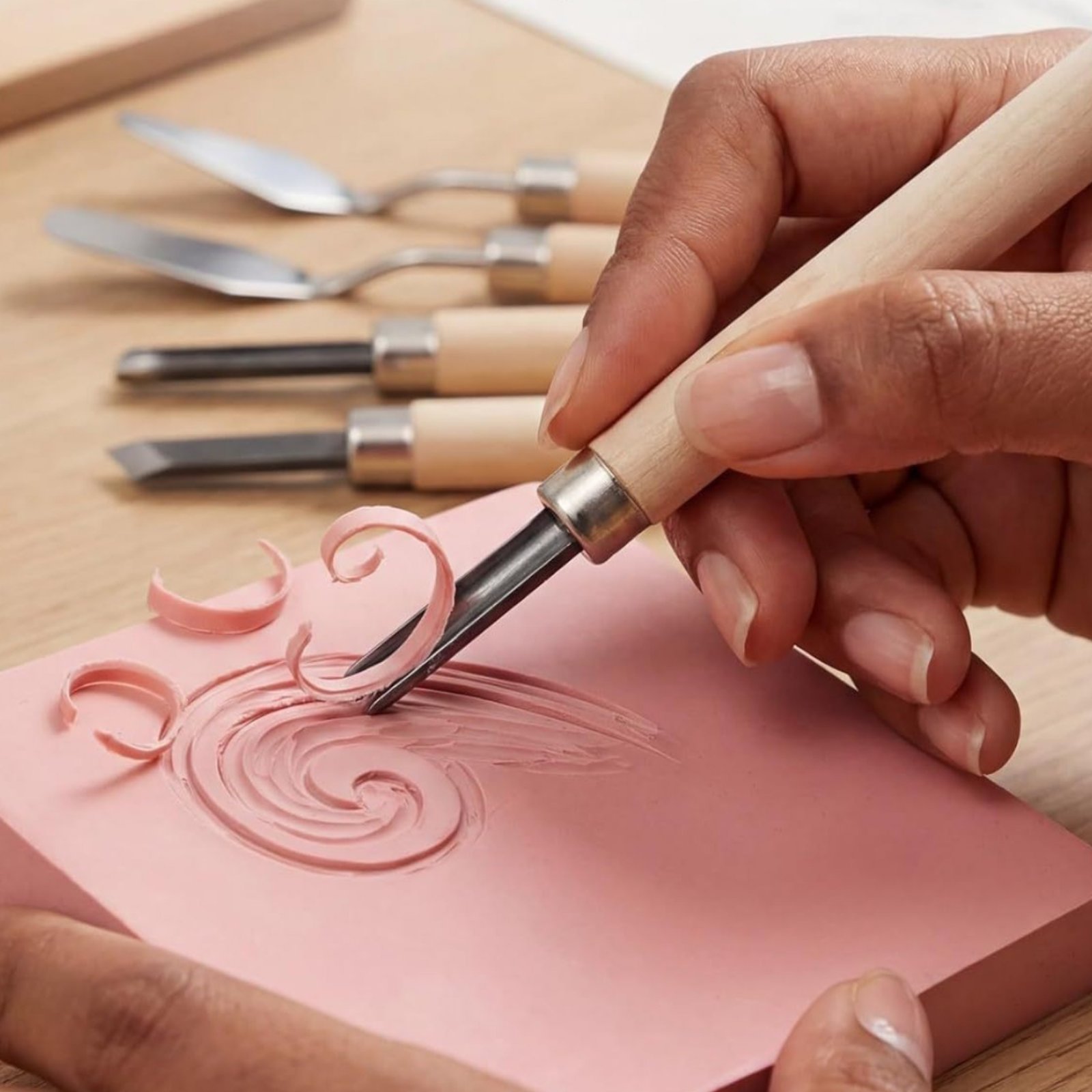 Kit de Escultura em Linóleo co - Lino Printing Block avaliação e preço