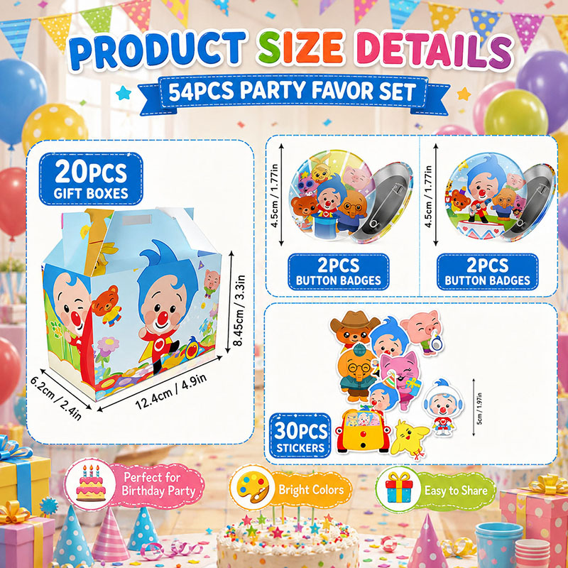 Conjunto de Adesivos de Broche - Art Craft Birthday Party avaliação e preço