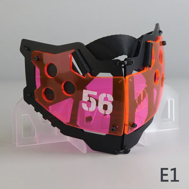 Cyberpunk cosplay máscara band - Art Craft Material avaliação e preço