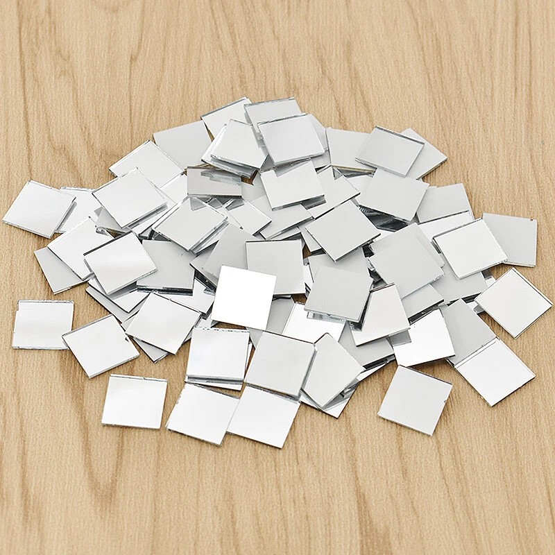 10*10mm 100 peças de vidro aut - Art Craft Mirror avaliação e preço