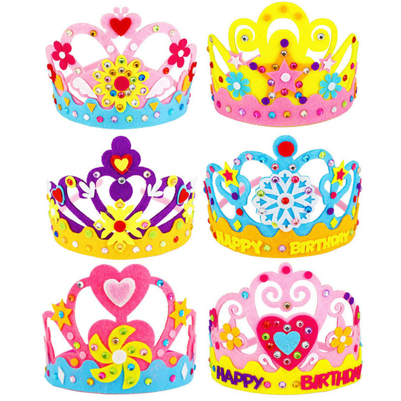 Diy artesanato brinquedo coroa - Art Craft Rainbow avaliação e preço