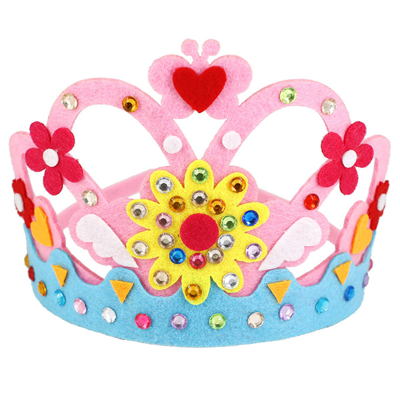 Diy artesanato brinquedo coroa - Art Craft Rainbow avaliação e preço