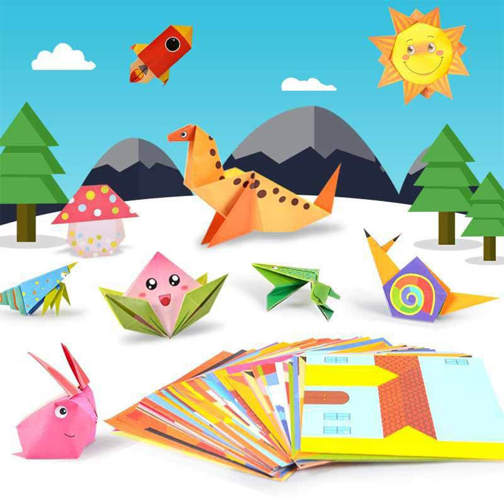 Kit de Origami com 30/108 Folh - Art Craft Rainbow avaliação e preço