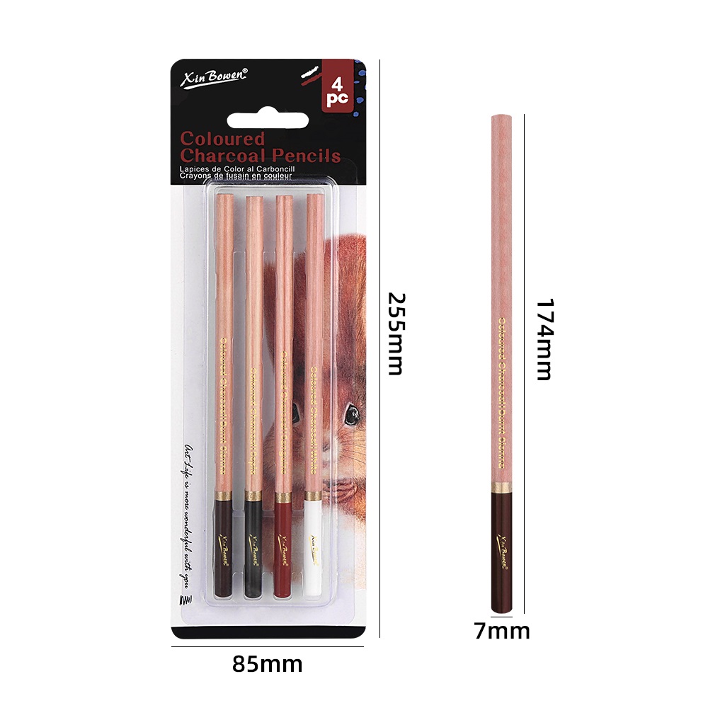 Conjunto de lápis de carvão pa - Sketching Charcoal Set avaliação e preço