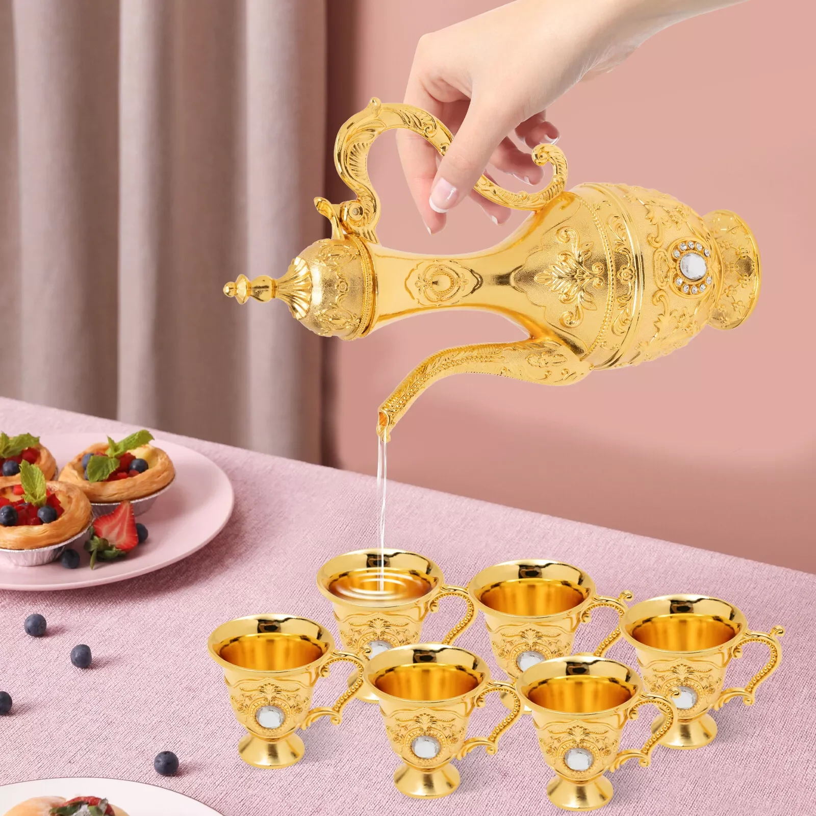 Conjunto de chá turco europeu  - Art Craft Restaurant avaliação e preço