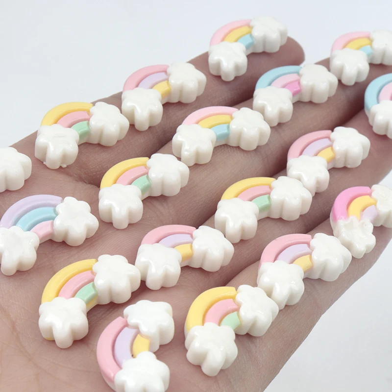 30/300 Peças Mini Resina Arco- - Art Craft Rainbow avaliação e preço