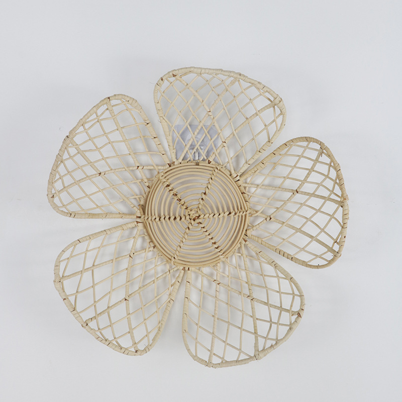 Ins nórdico tecido rattan flor - Art And Craft Photos avaliação e preço