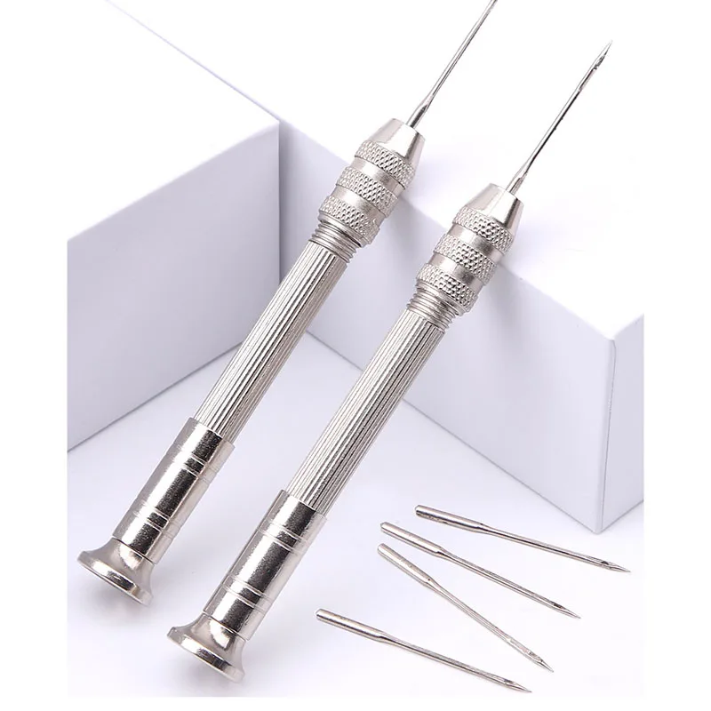 Couro Sewing Awl Set, Shoes Re - Punch Needle Kit avaliação e preço