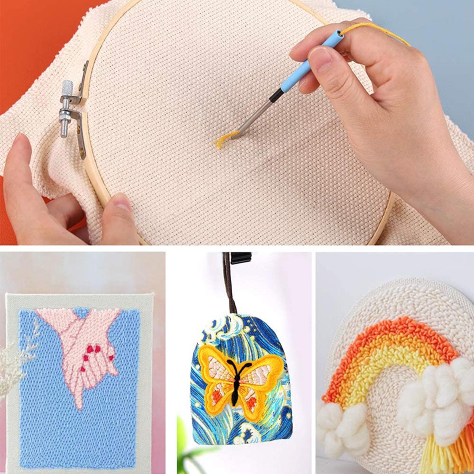 Kit de Bordado com Agulha Mági - Punch Needle Kit avaliação e preço