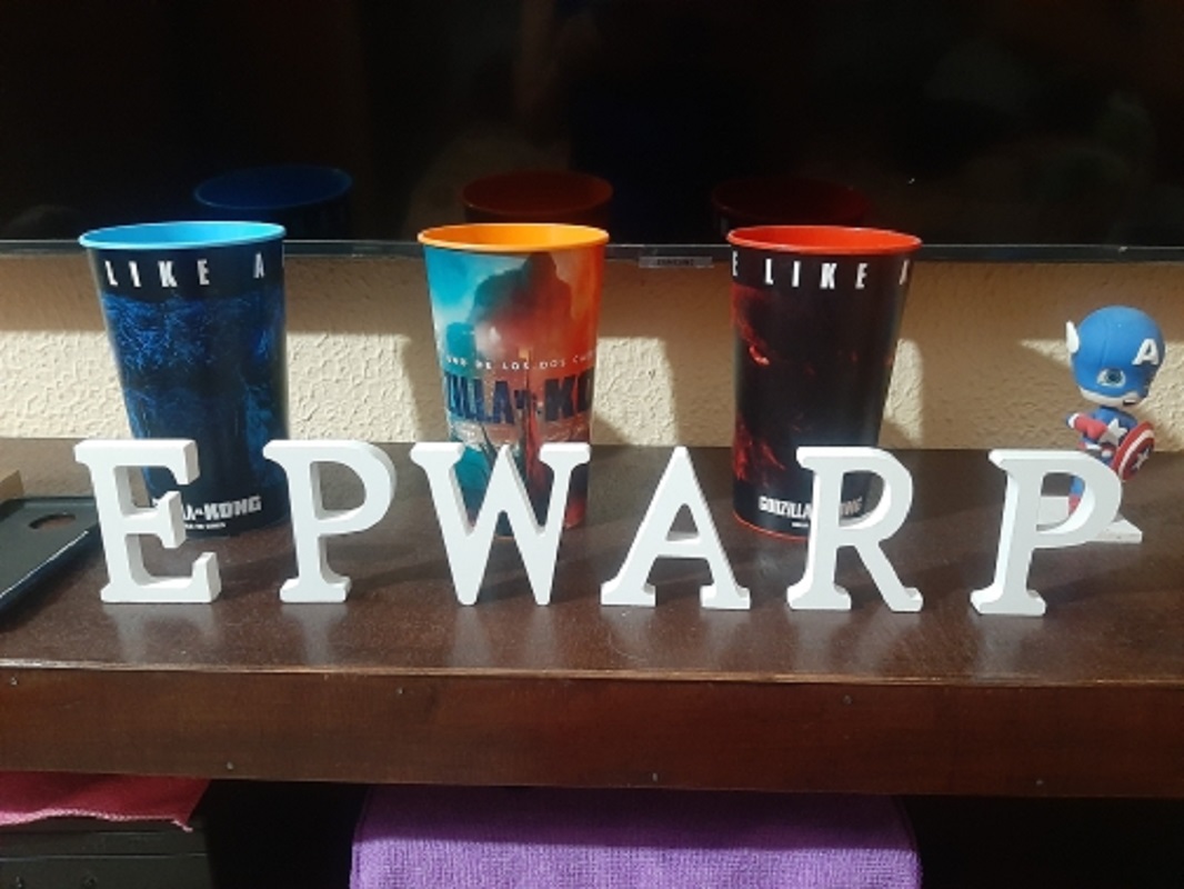 Letras brancas de madeira em i - Art Craft And Design avaliação e preço