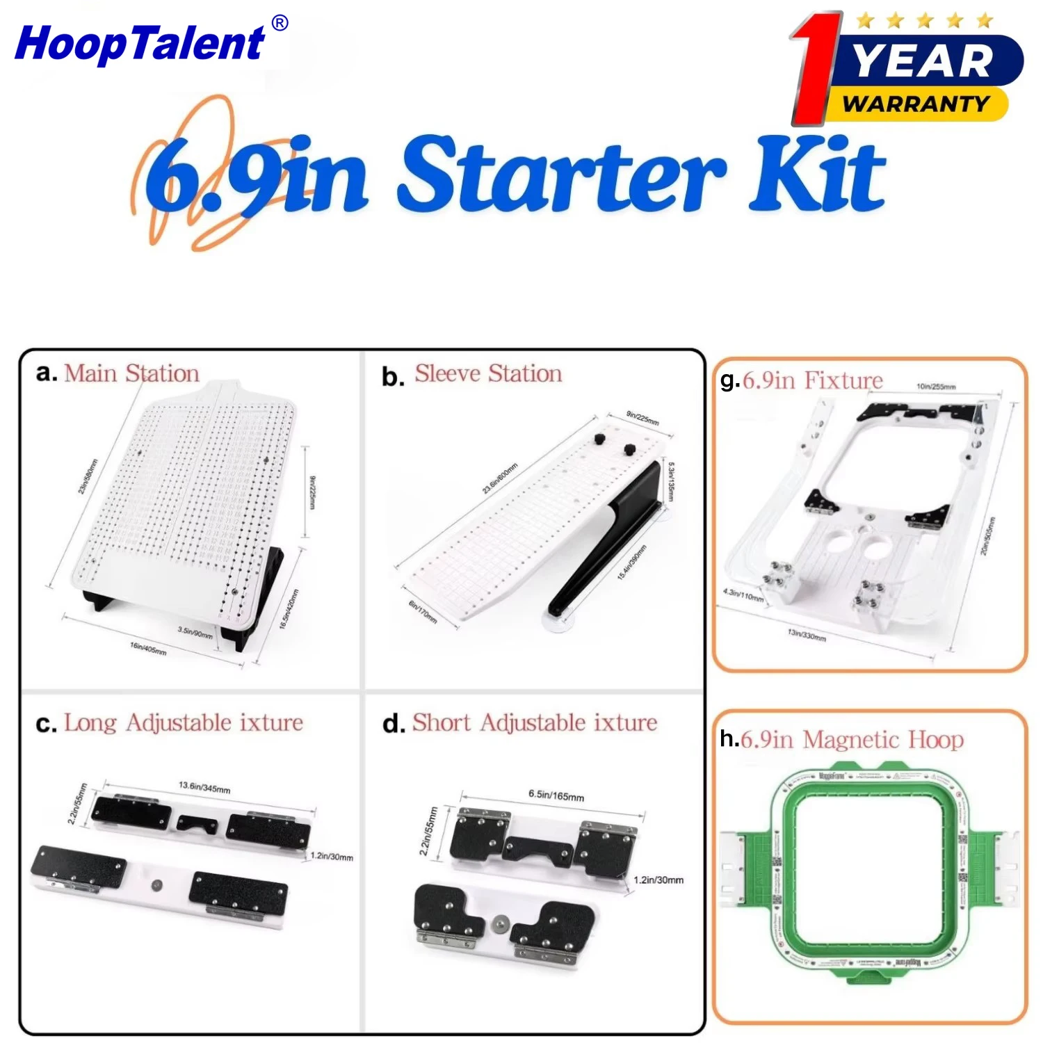 Kit de Estação de Encaixe para - Embroidery Hoop Kit avaliação e preço